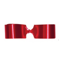 Chocolate 5" Diameter Splendorette  Pre-Notched Bow (1 1/4" Ribbon)